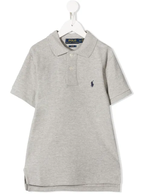 POLO RALPH LAUREN KIDS embroidered logo polo shirt