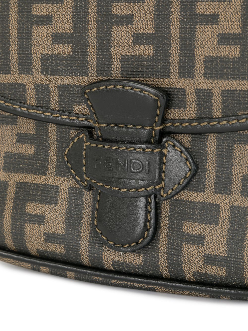 фото Fendi pre-owned сумка через плечо с узором zucca