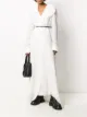 Image 2 of The Row ruffle trim belted dress