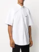 Balenciaga embroidered logo short-sleeved shirt