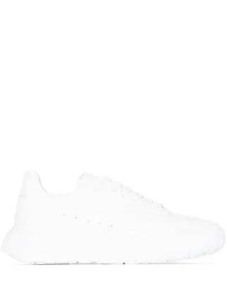 Alexander McQueen Court Leather low top Sneakers White FARFETCH AZ