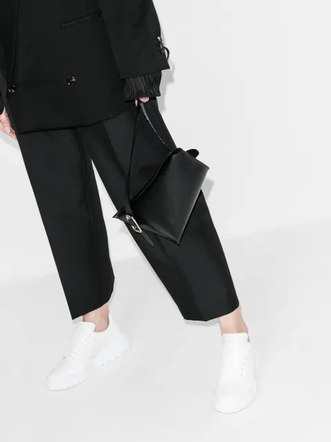 alexander mcqueen oversized court trainers