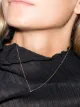 Image 2 of Melissa Joy Manning 14kt yellow gold emerald necklace