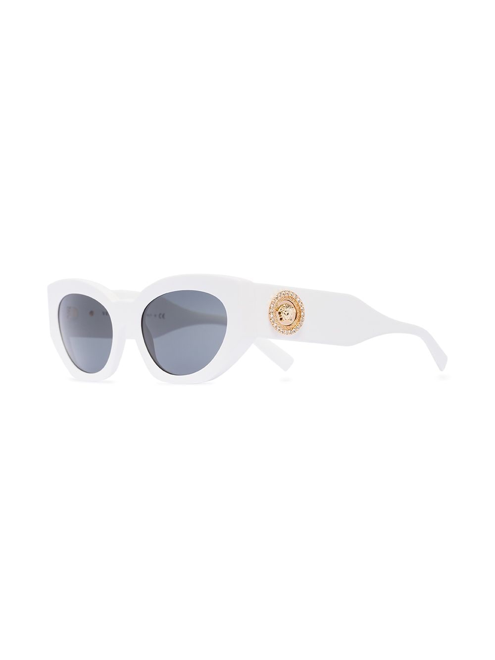 фото Versace eyewear солнцезащитные очки в оправе 'кошачий глаз'