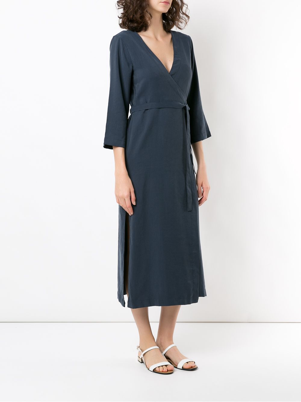 Haight side-slit Wraparound Dress - Farfetch