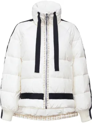 pinko coat puffer black