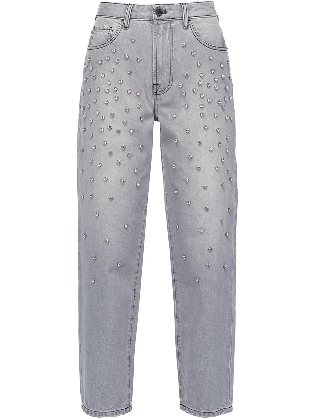 crystal embellished jeans
