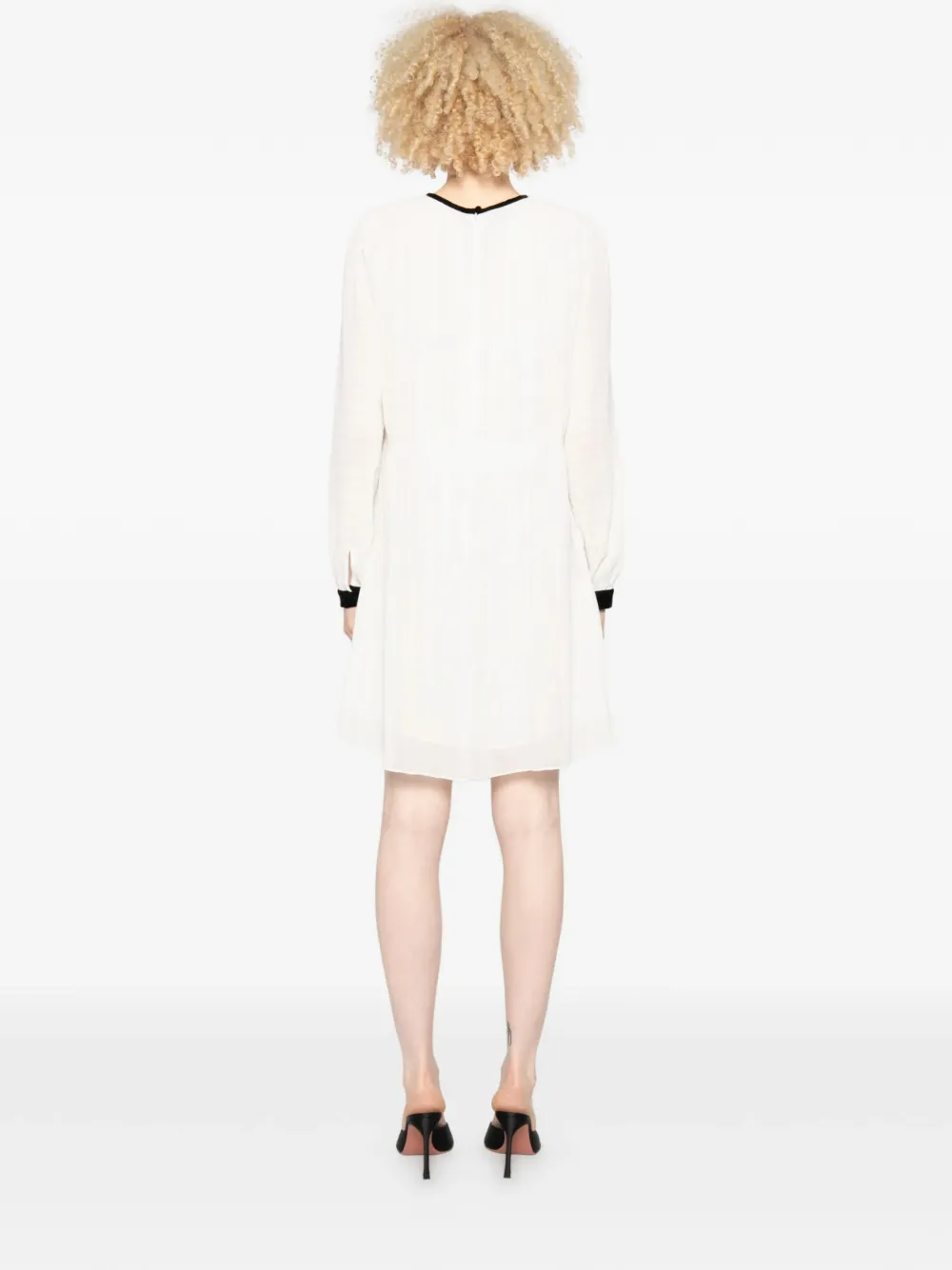 PINKO Mini-jurk met strikdetail Wit