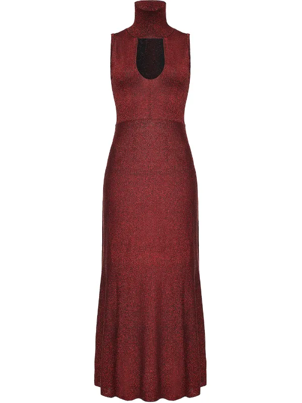 pinko red dress