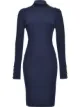 Image 1 of Pinko ribbed high neck dress