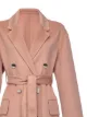 Pinko manteau à taille nouée