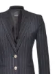 Pinko pinstripe fitted blazer jacket