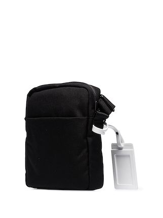 black 4-stitches cross body bag展示图