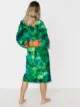 Versace jungle print bath robe