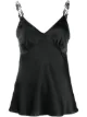 Image 1 of Paco Rabanne chain-trim satin vest