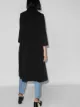 Molly Goddard A-line wool coat
