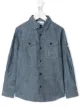 الصورة 1 من Stone Island Junior قميص بتفصيل مريح وشعار الماركة