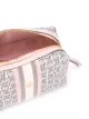Tory Burch Gemini Link canvas small cosmetics case