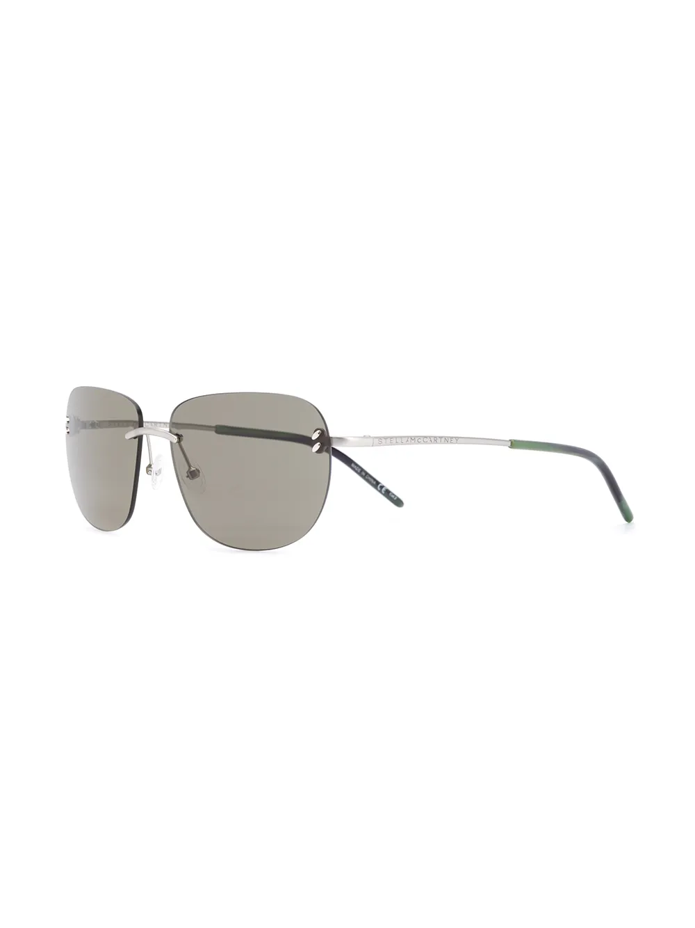 Stella McCartney Eyewear rimless square-frame sunglasses | Image 2