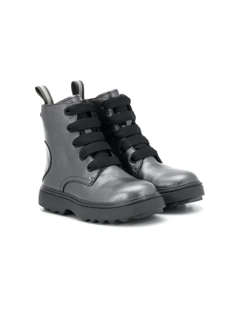 Camper Kids bottes en cuir à lacets