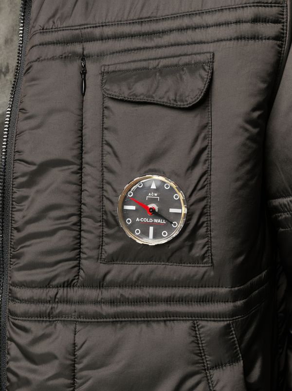 A Cold Wall Gesteppte Jacke Mit Kompass Farfetch