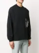 424 embroidered long-sleeve sweatshirt