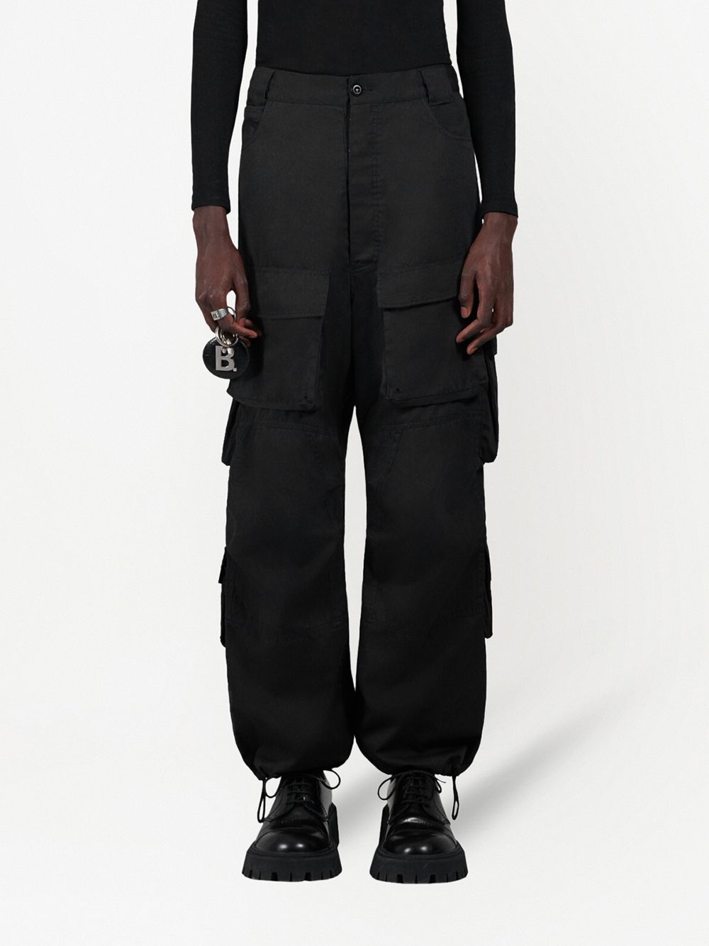 Balenciaga Super Destroyed Baggy Trousers - Farfetch