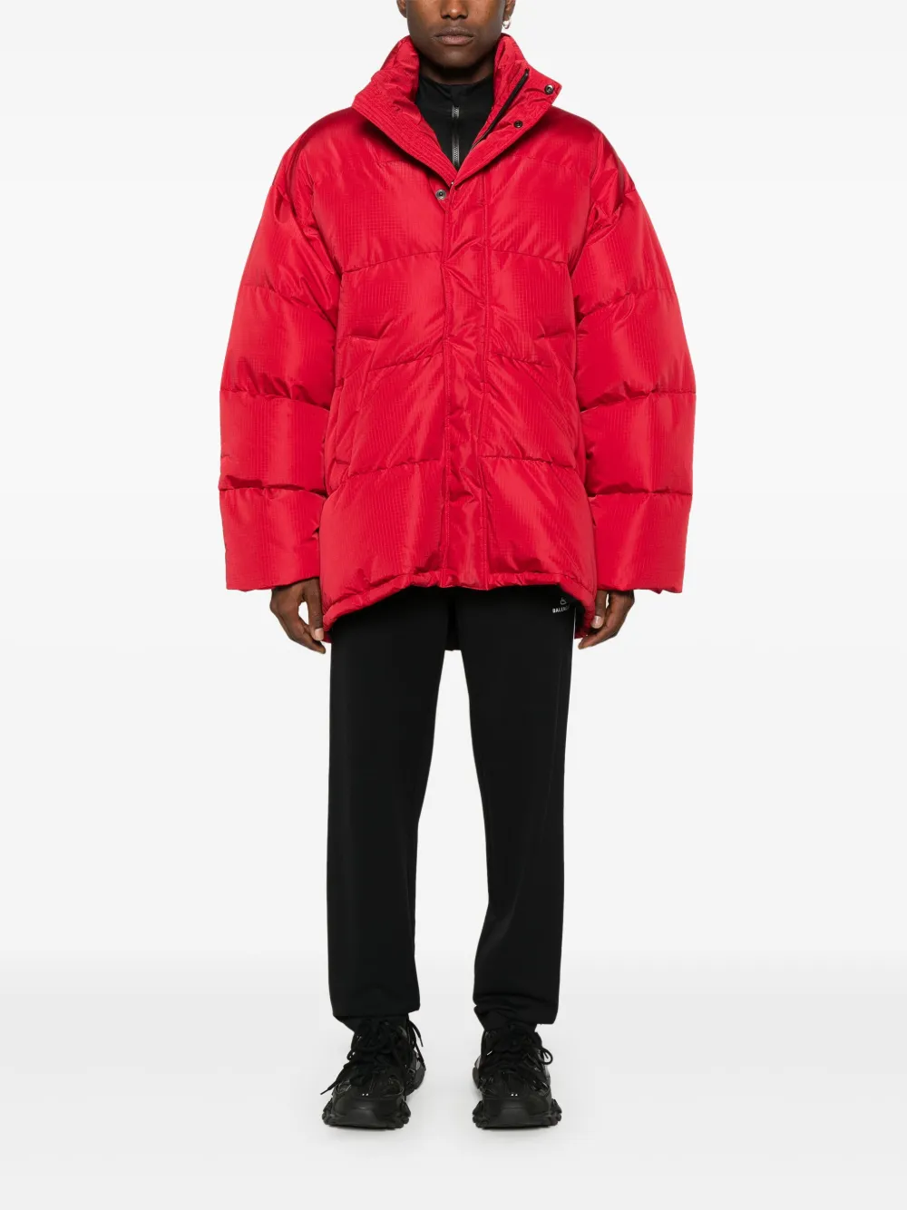 Balenciaga C Shape puffer jacket - Red