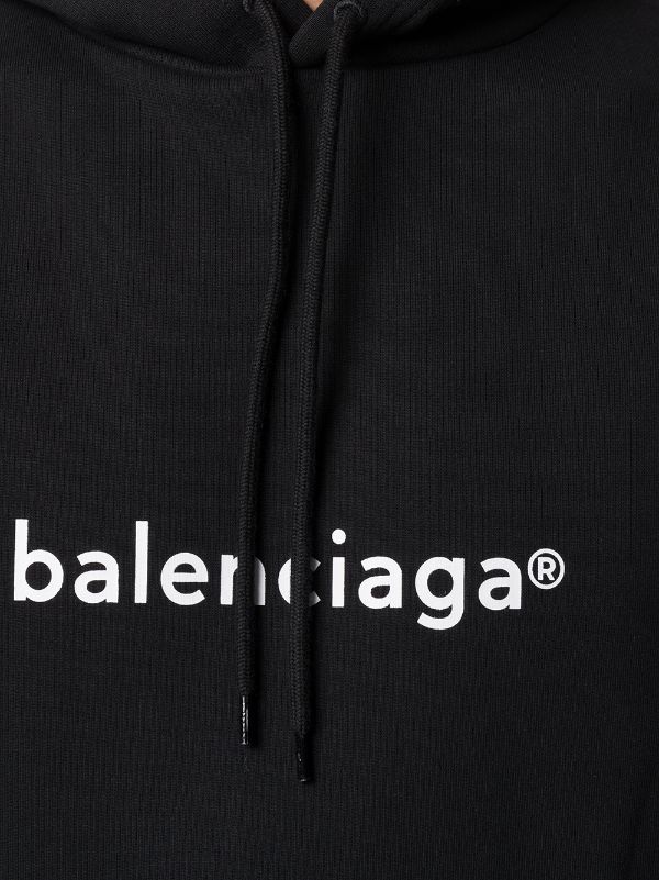 Buy Balenciaga New Copyright Medium Fit Hoodie Pacific Blue  570811  TIV55 040X  GOAT