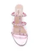 Valentino Garavani Rockstud metallic-effect 60mm mules