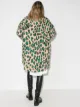 MM6 Maison Margiela leopard print single-breasted coat