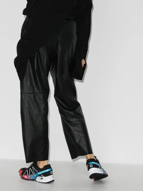 mm6 leather pants