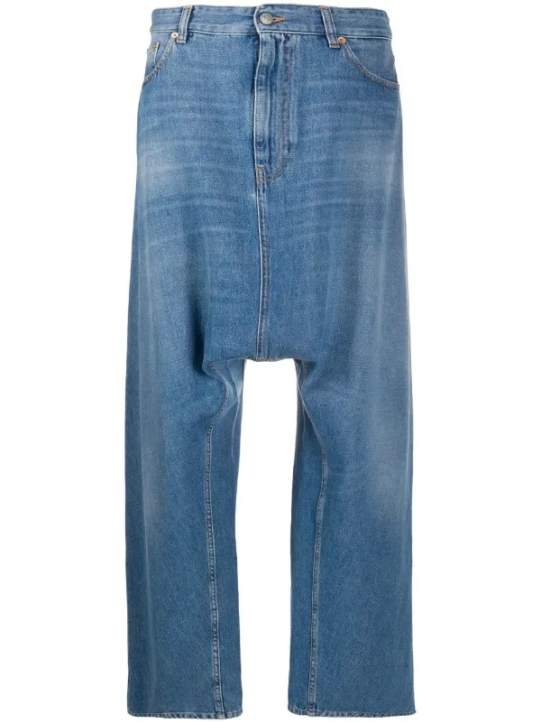 mm6 wide leg jeans