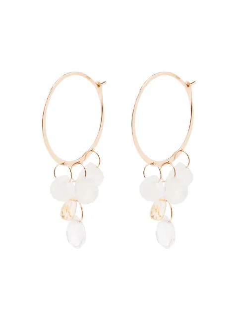 Melissa Joy Manning 14kt yellow gold Sherbet Mix hoop earrings