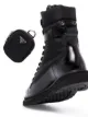 Image 2 of Prada pouch-detail combat boots