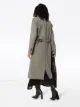 Y/Project check-pattern wrap-around coat