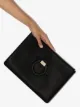 Salvatore Ferragamo Gancini zipped pouch