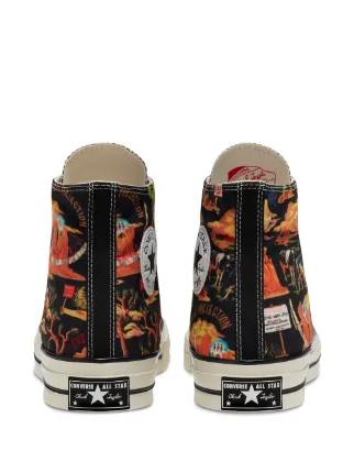 Chuck 70 Twisted Resort high top desert print sneakers展示图