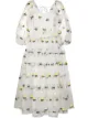 Image 1 of Cecilie Bahnsen x Browns 50 Regitze floral-print sheer midi dress