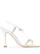 Image 1 of Manolo Blahnik Raqui 105mm leather sandals