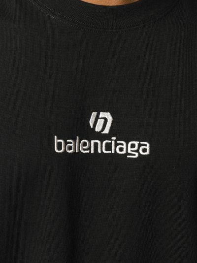 balenciaga embroidered logo