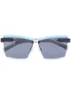 Image 1 of Prada Eyewear Duple rectangular-frame sunglasses