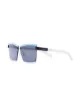 Prada Eyewear Duple rectangular-frame sunglasses