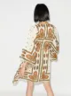 Gucci paisley pattern kaftan