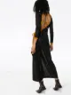 Y/Project asymmetric tie-fastening dress
