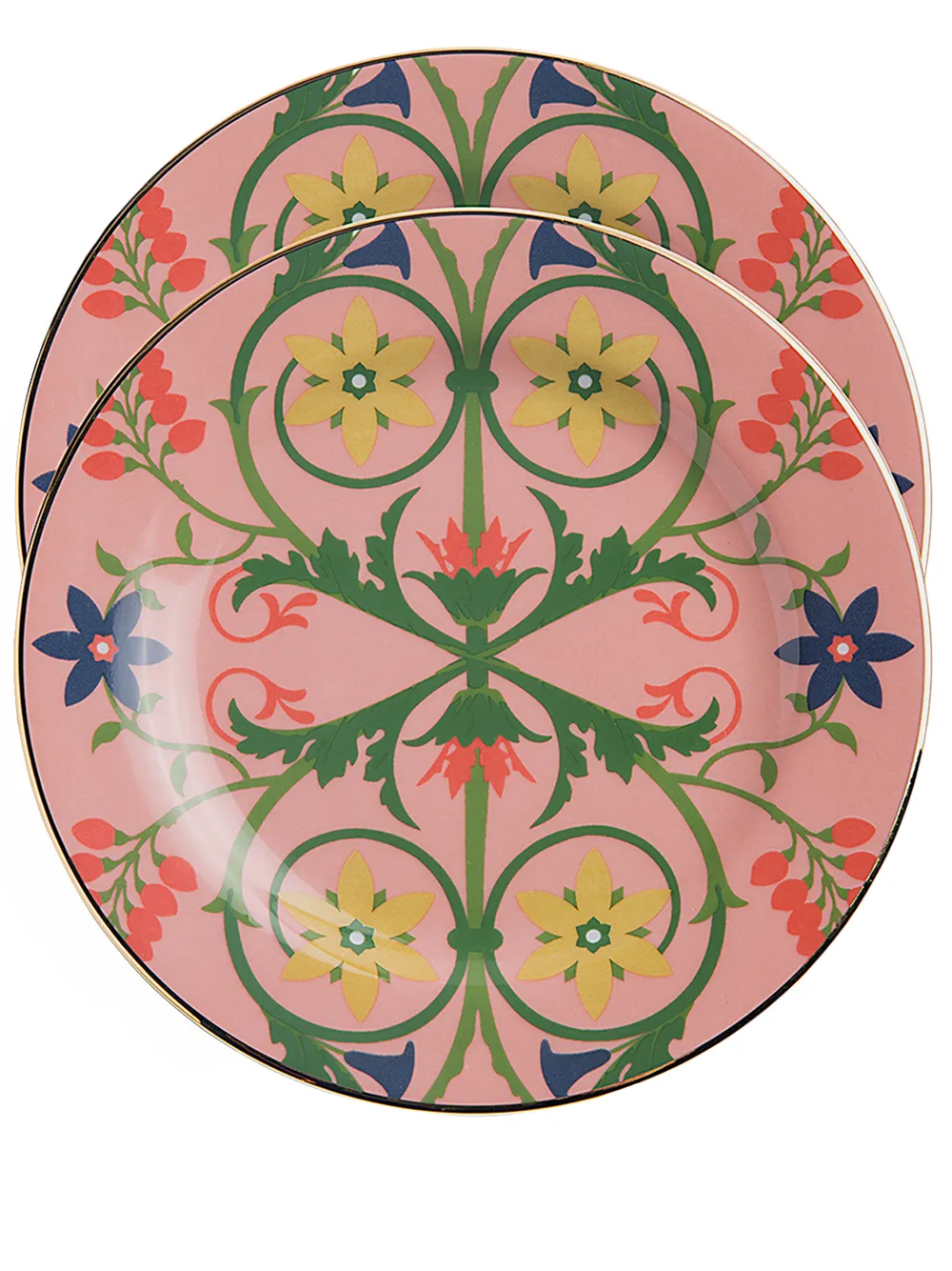 La DoubleJ Stella Alpina dessert plates (set of 2) - Pink