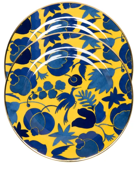La DoubleJ Wildbird dessert plates (set of 2)