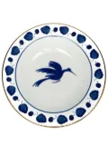 La DoubleJ Wildbird soup dish and dinner plate (set of 2) - White