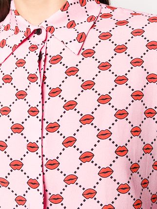 Blair lip print shirt展示图