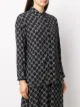 Markus Lupfer Blair lip print shirt
